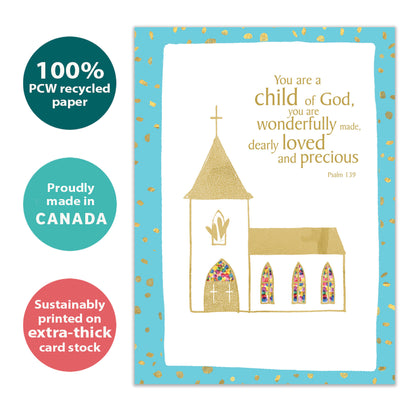 In His Sight First Communion Card
