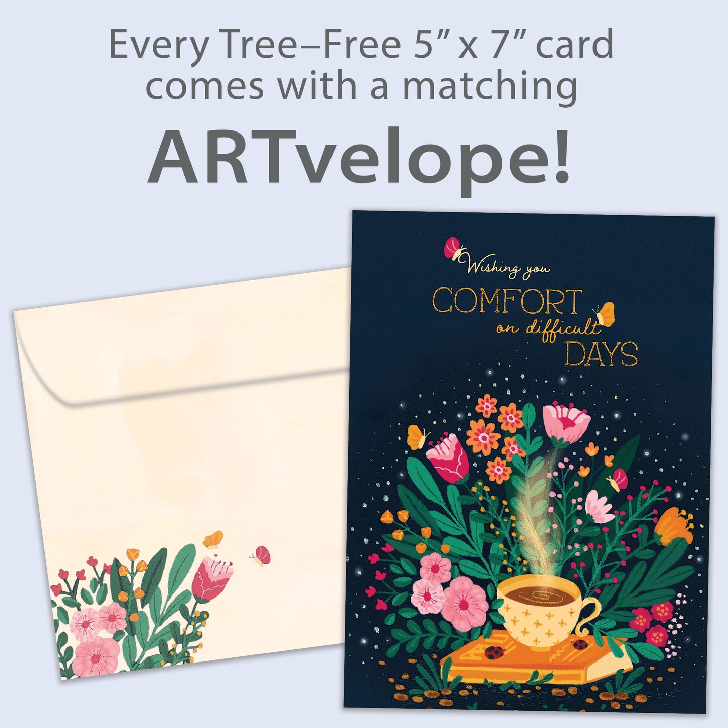 Comfort Wish Support and Encouragement Card