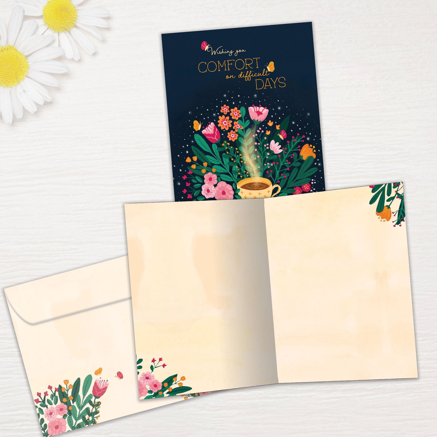 Comfort Wish Support and Encouragement Card