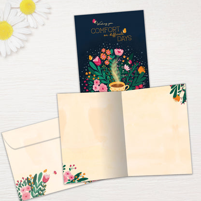 Comfort Wish Support and Encouragement Card