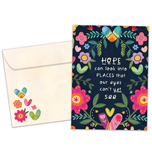 Unseen Places Just Because Card