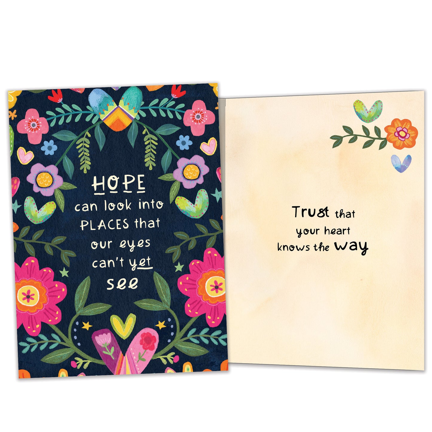Unseen Places Just Because Card