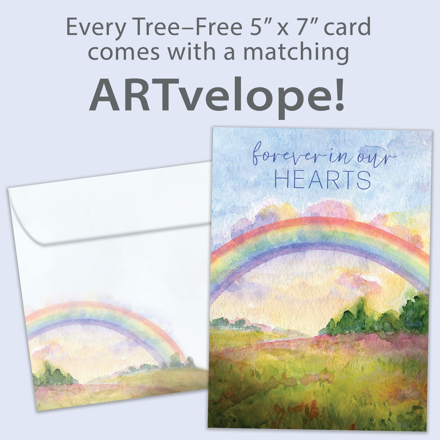 Sweet Pet Rainbow Pet Sympathy Card
