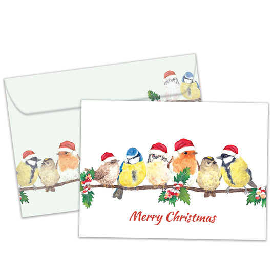 Bird Togetherness Christmas Card