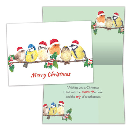Bird Togetherness Christmas Card