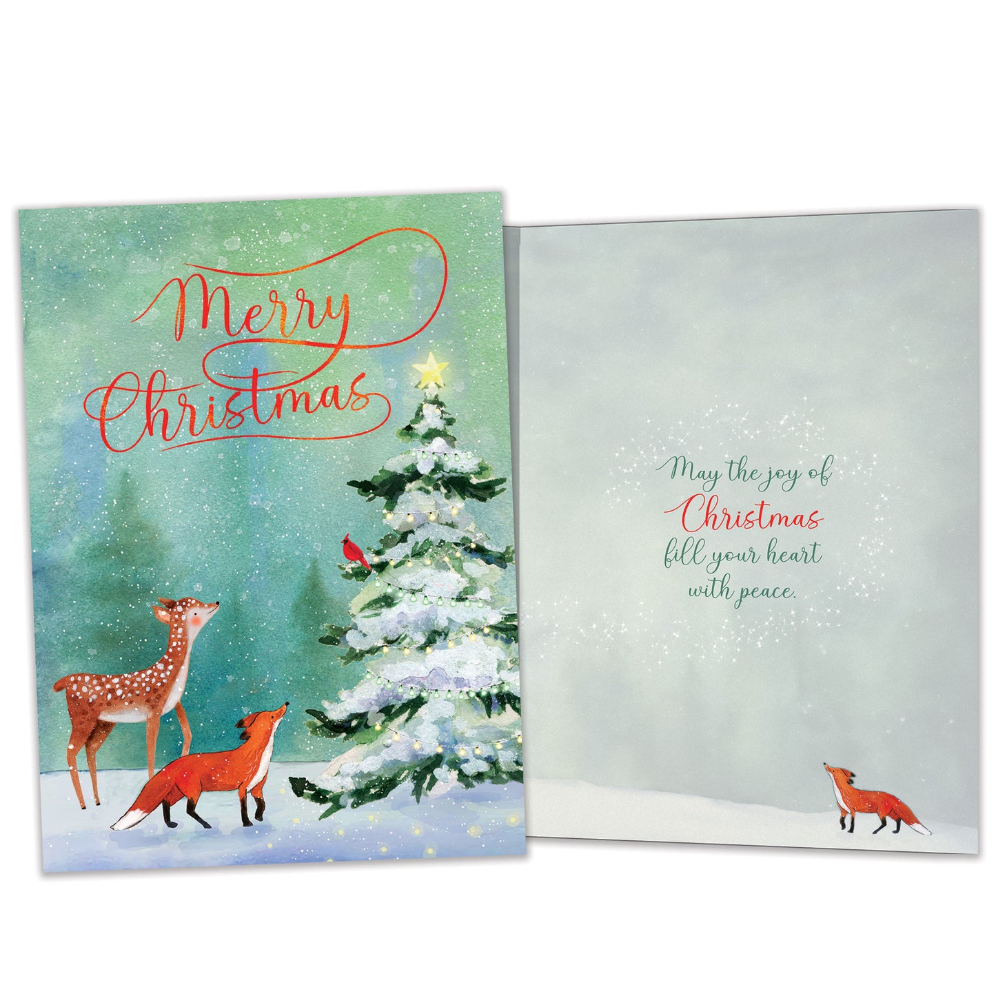 Winter Joy Christmas Card