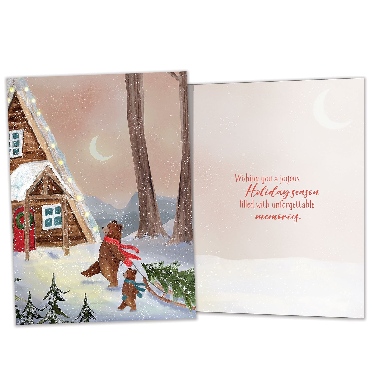 Unforgettable Bears Christmas Card