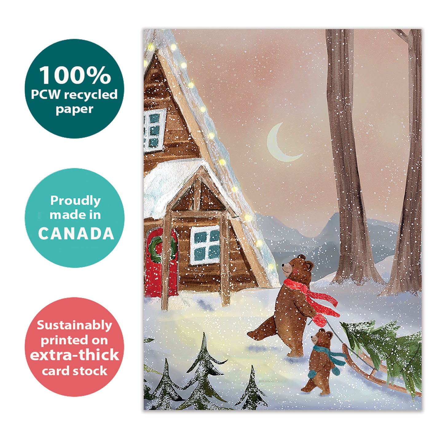 Unforgettable Bears Christmas Card
