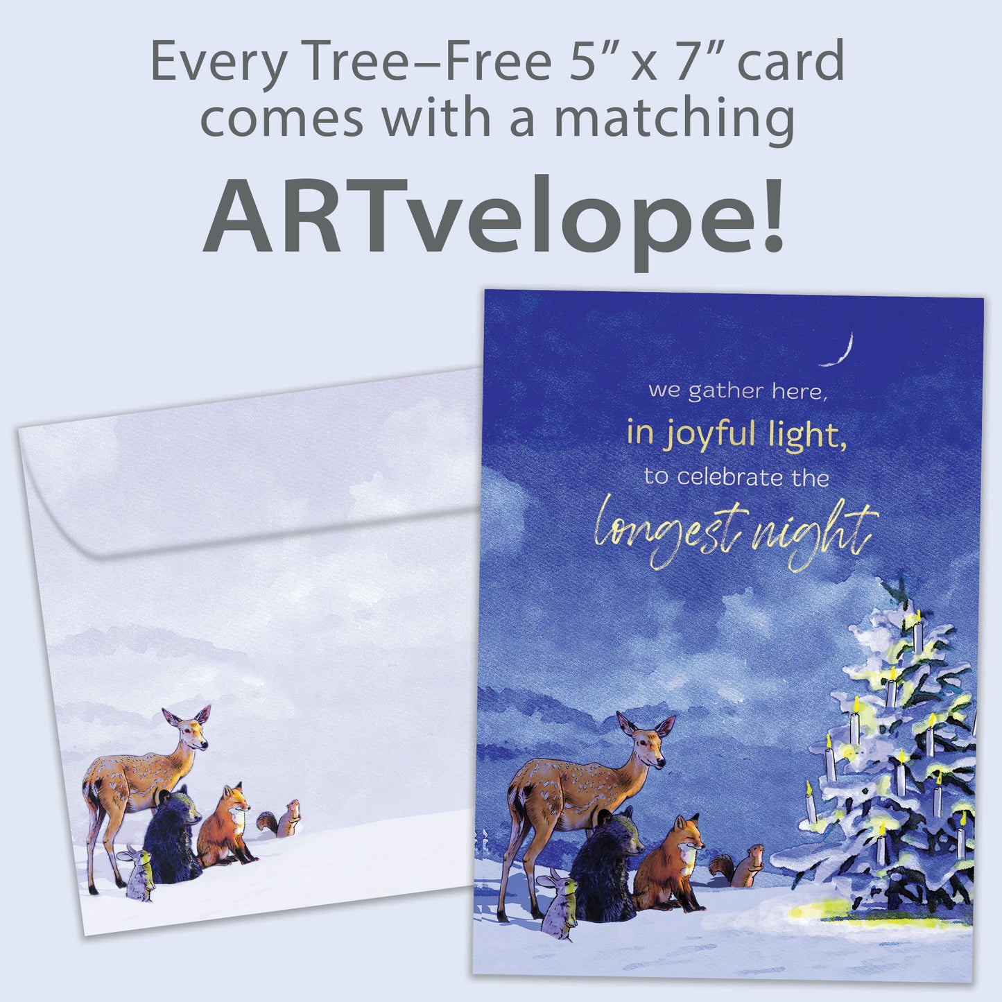 Joyful Winter Solstice Card