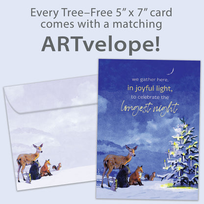 Joyful Winter Solstice Card