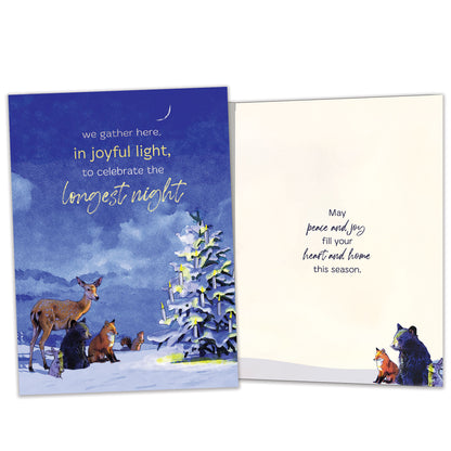 Joyful Winter Solstice Card