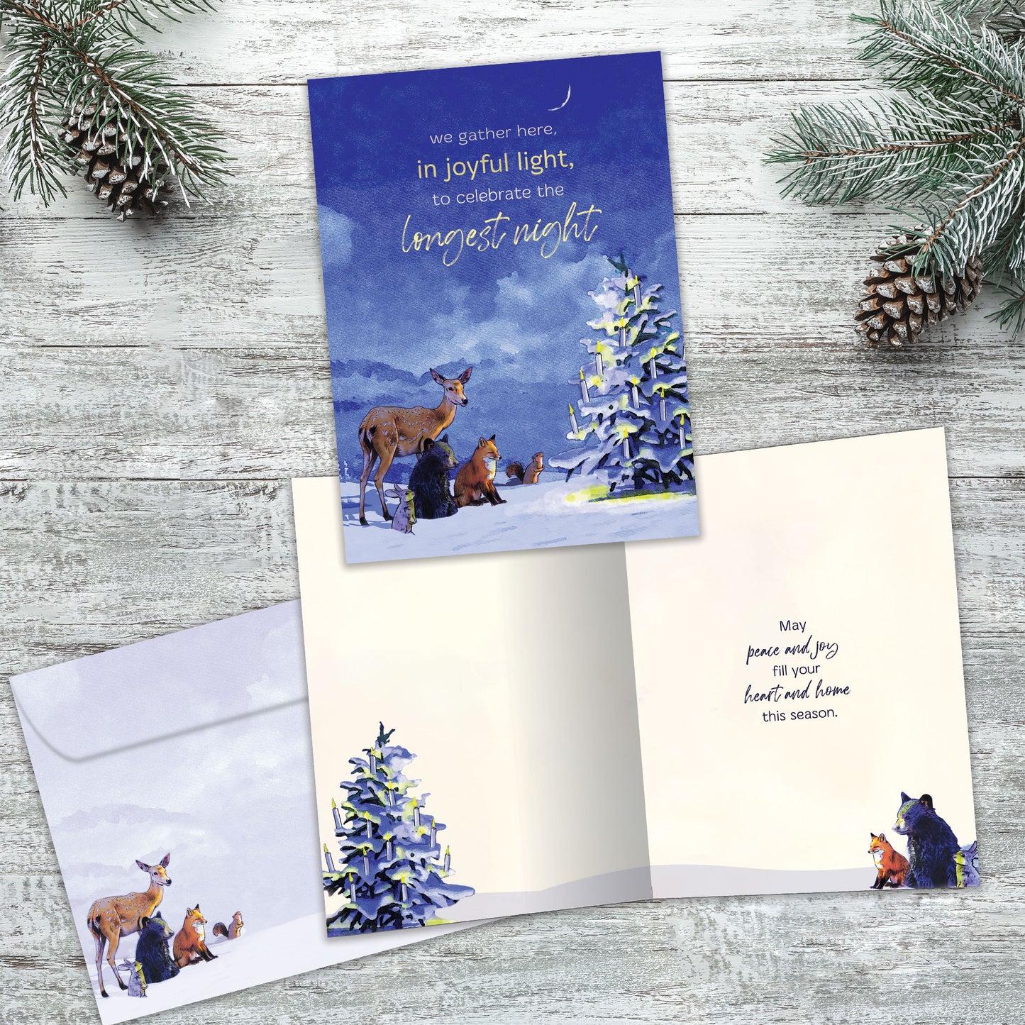 Joyful Winter Solstice Card