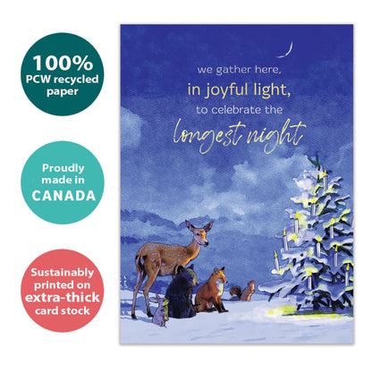 Joyful Winter Solstice Card