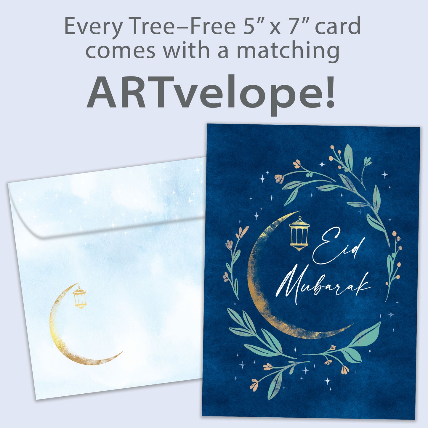 Lantern Moon Eid Card