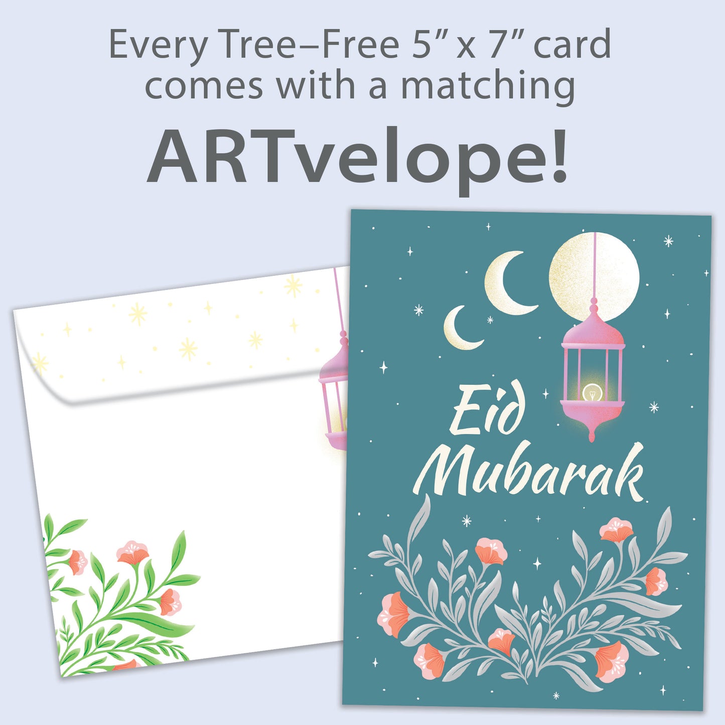 Lantern Joy Eid Card