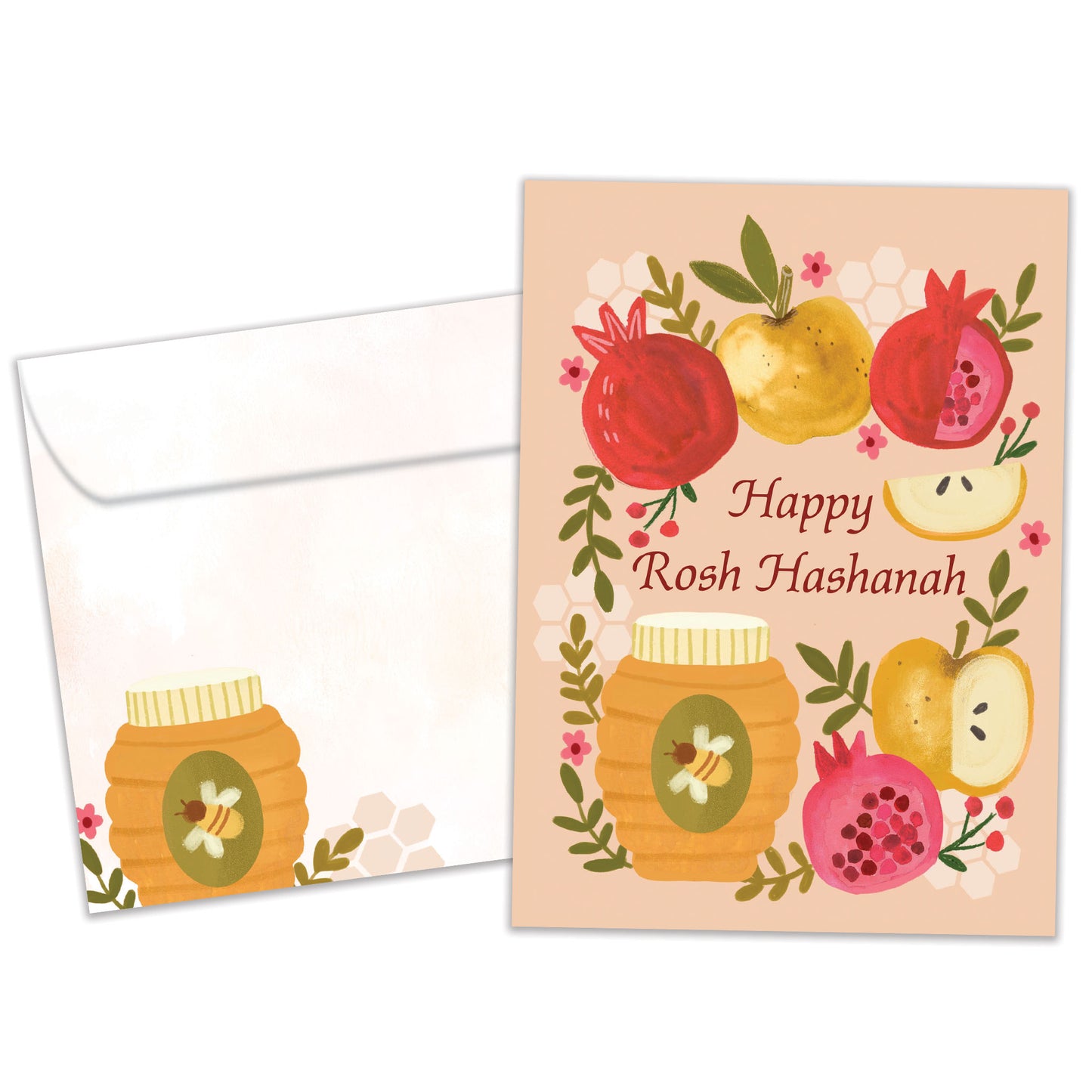 Umetukah Apples Rosh Hashanah Card