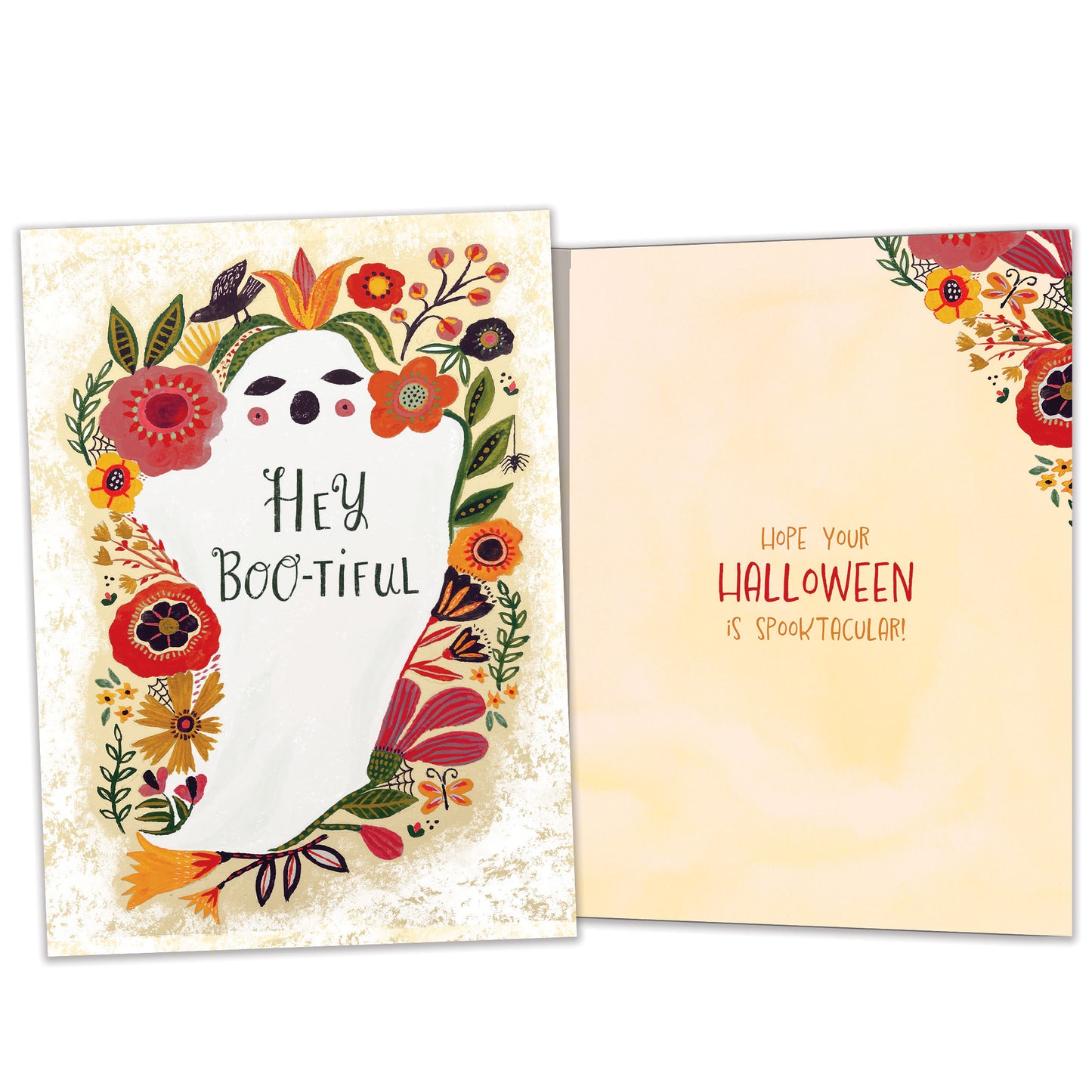 Bootiful Ghost Halloween Card