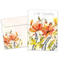 Heartfelt Flowers Sympathy Card