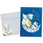 Floral Moonlight Wedding Card