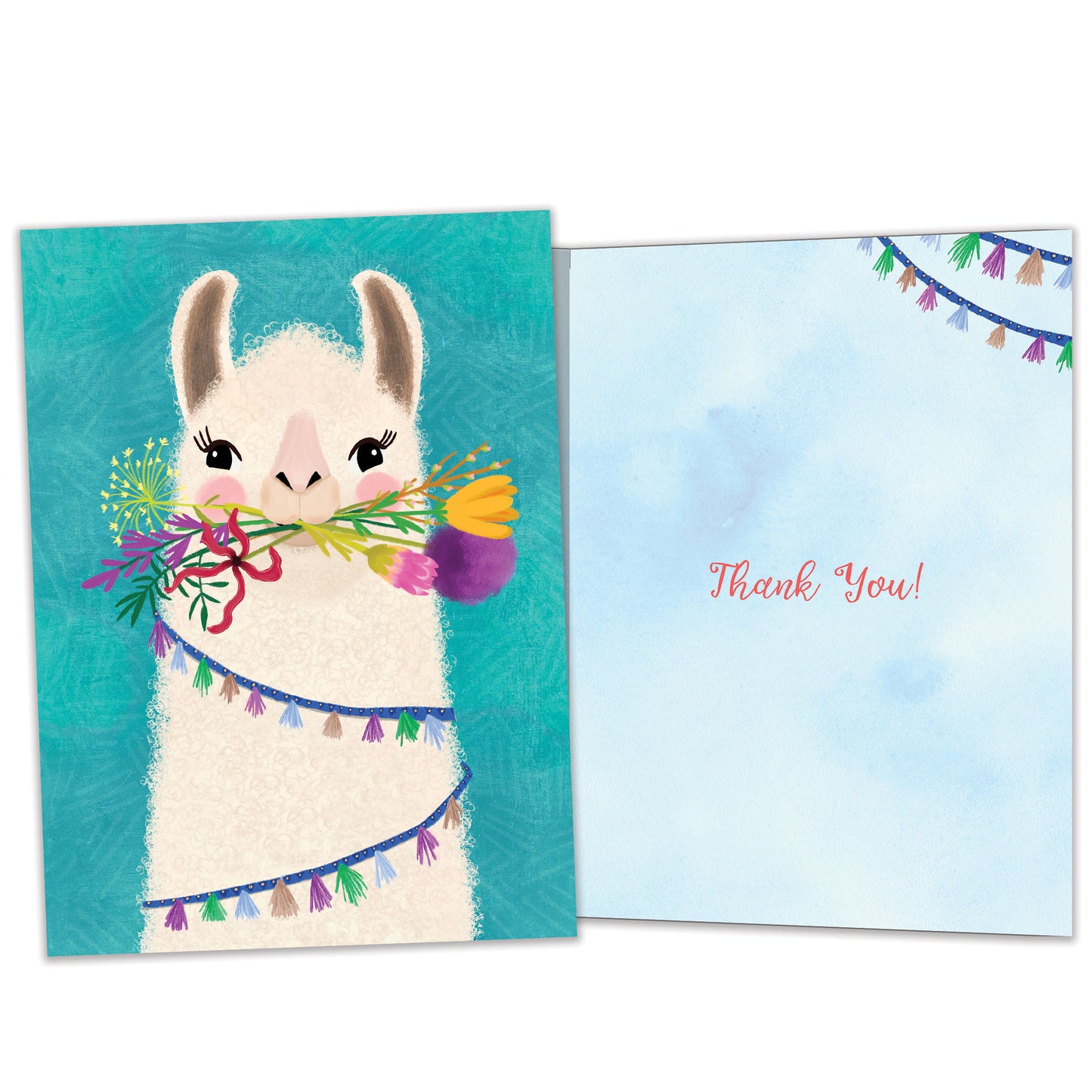 Amazing Llama Thank You Card