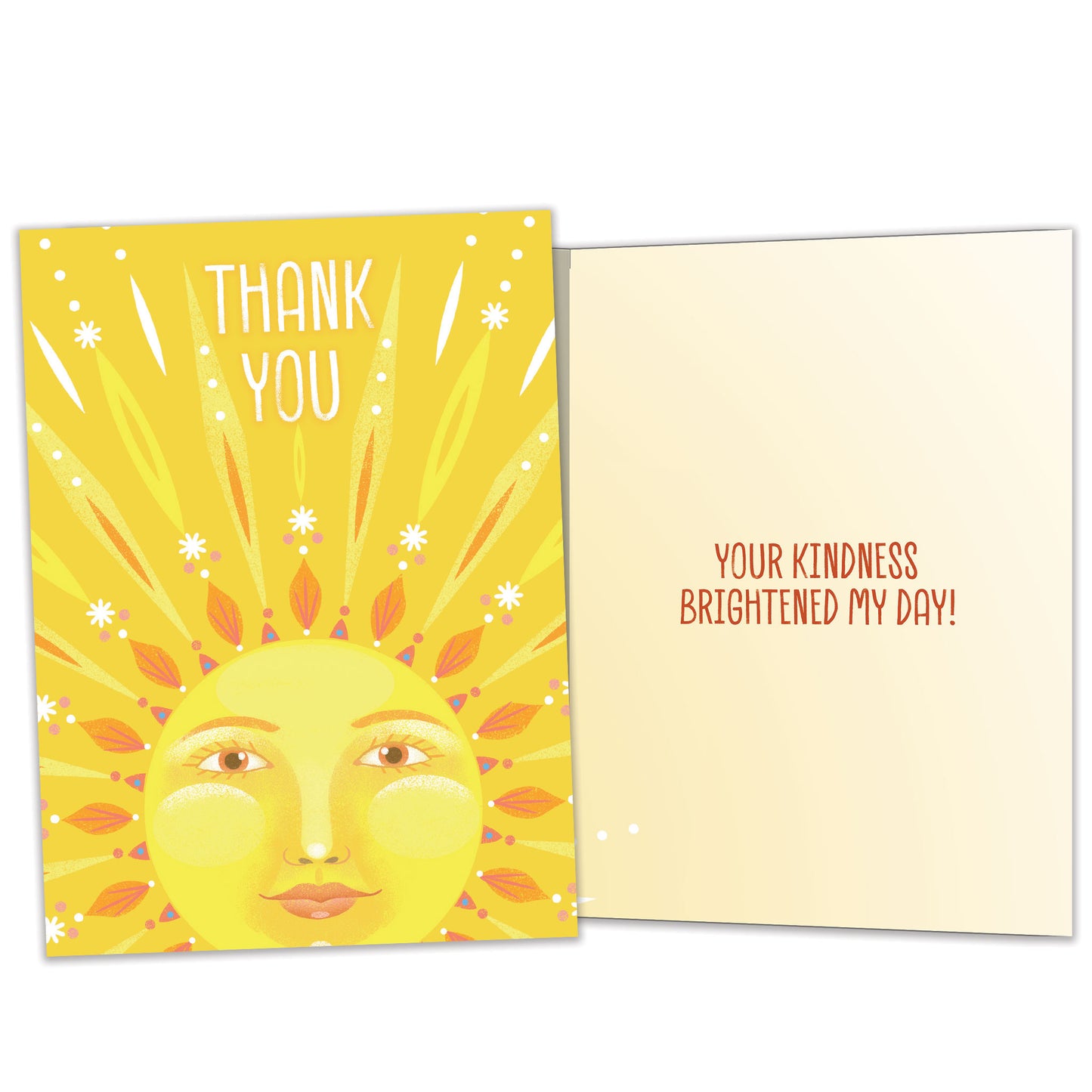 Sun Kindness Thank You Card