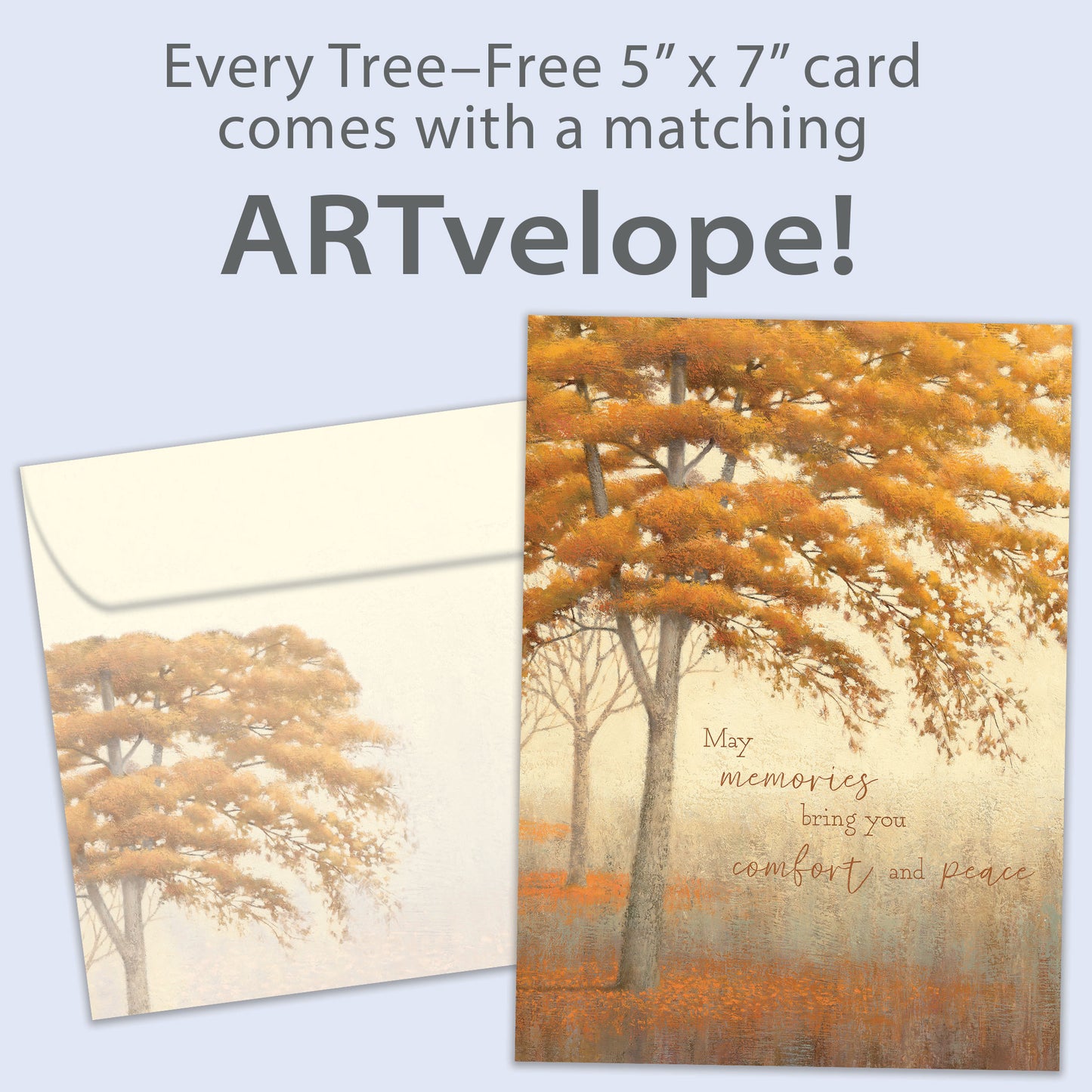 Autumn Memories Sympathy Card