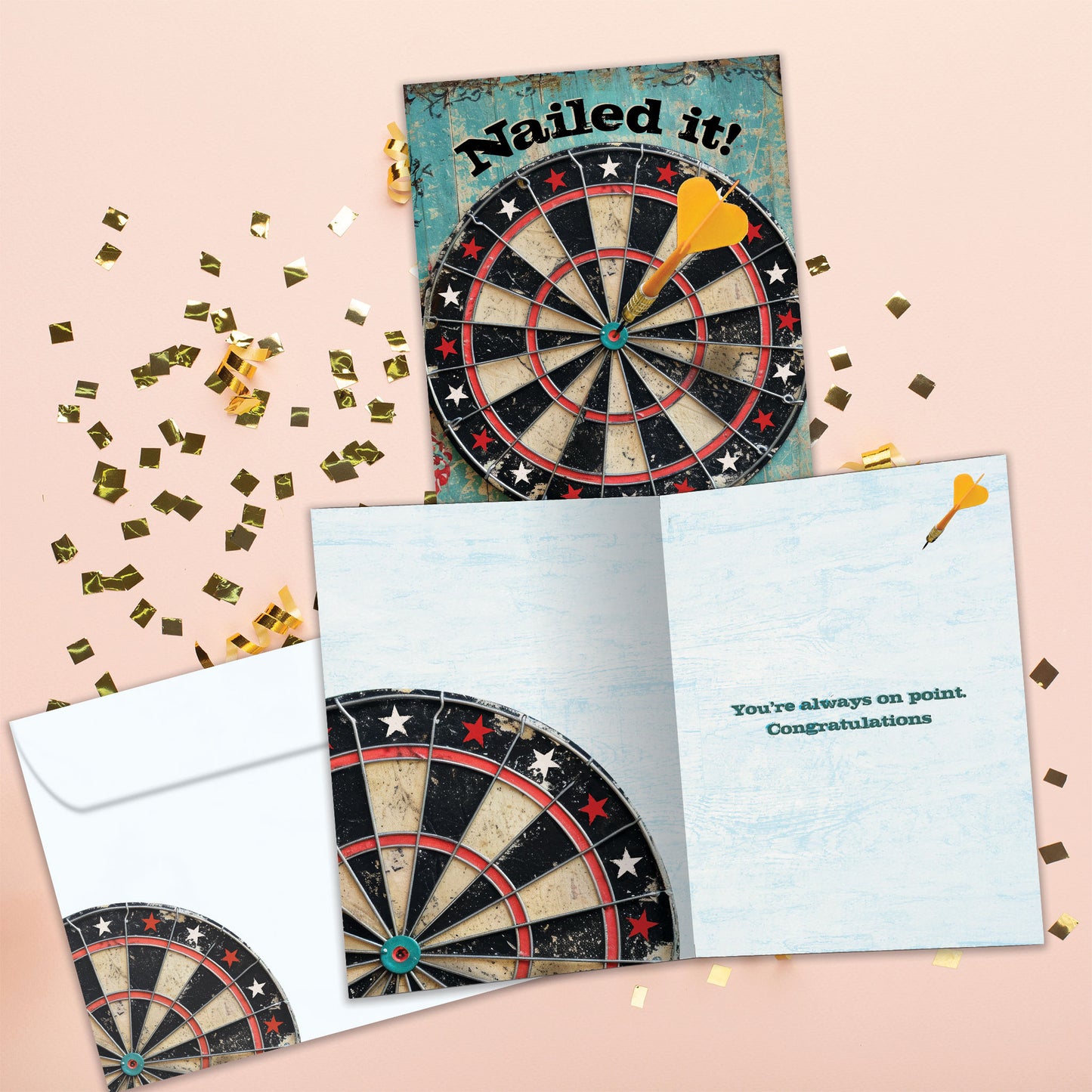 Nailed It Congratulations Card