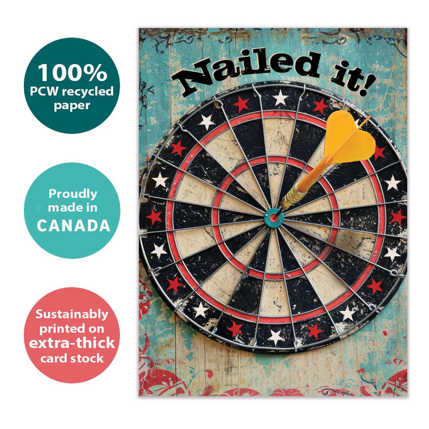 Nailed It Congratulations Card
