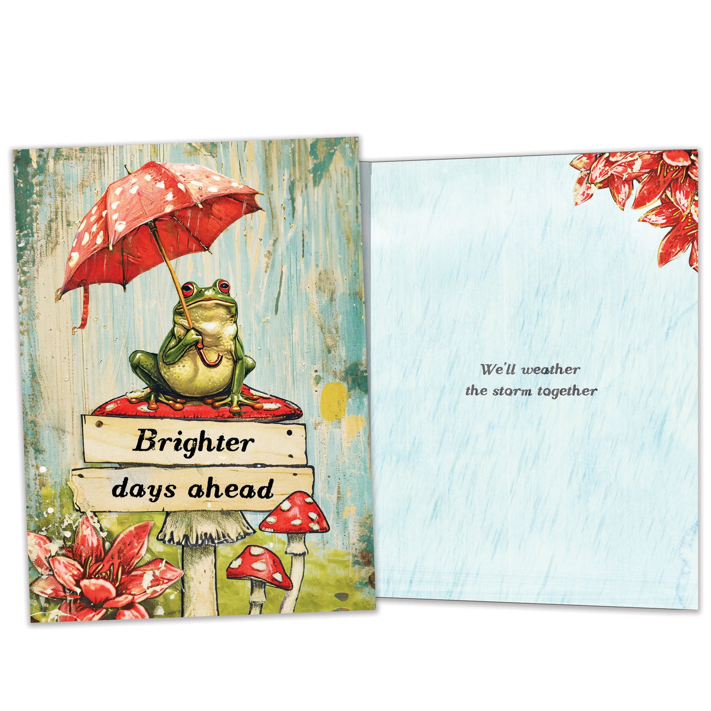 Brighter Frog Support & Encouragement Card
