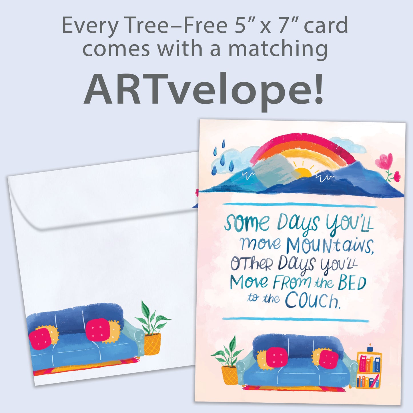 Couch Mountains Support & Encouragement Card