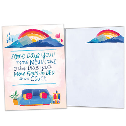 Couch Mountains Support & Encouragement Card