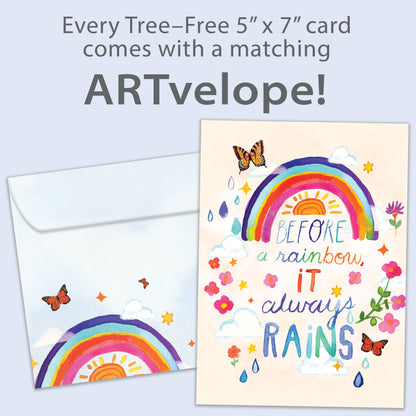 Always Rainbow Support & Encouragement Card