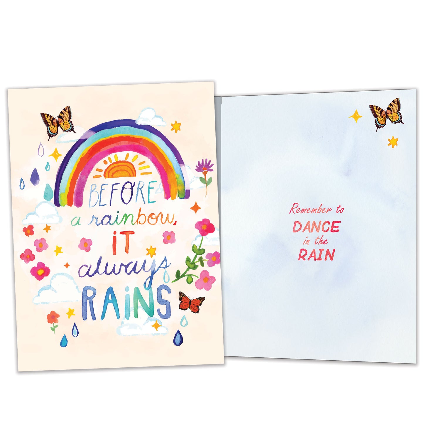Always Rainbow Support & Encouragement Card