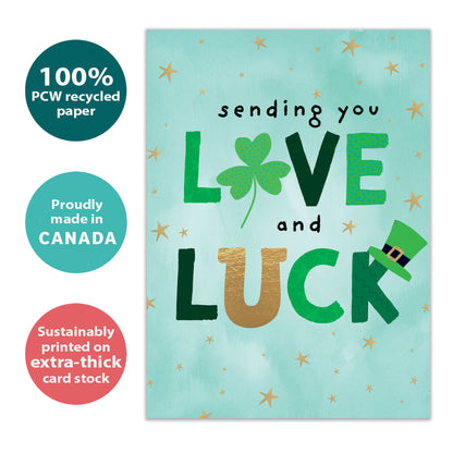 Lucky Hat St. Patrick's Day Card
