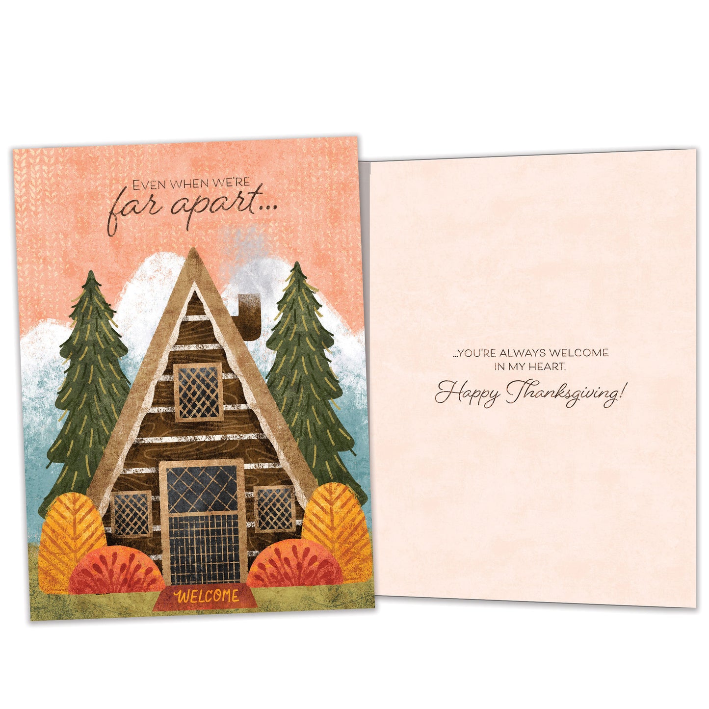 Welcome Thanksgiving Thanksgiving Card