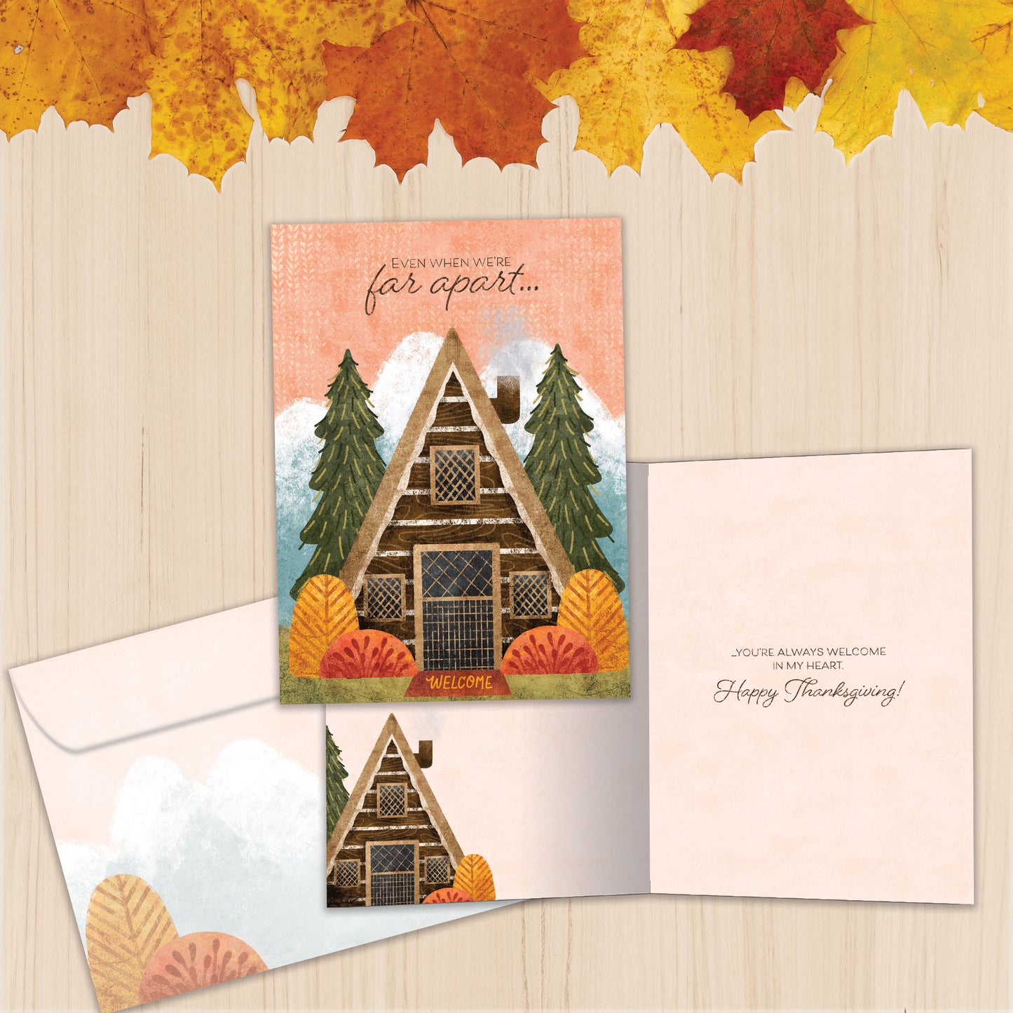 Welcome Thanksgiving Thanksgiving Card