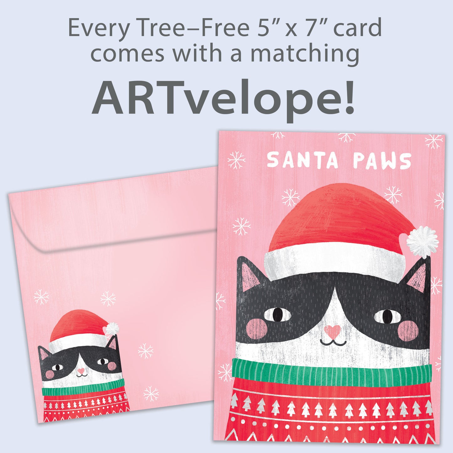 Santa Paws Christmas Card