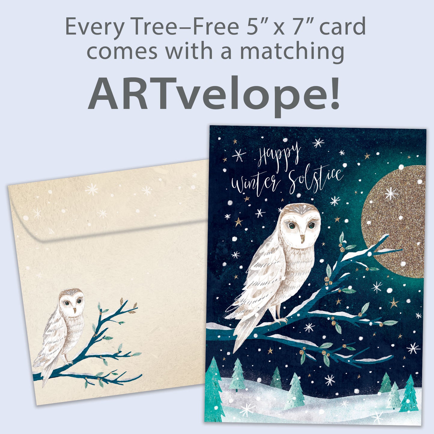 Solstice Owl Solstice Card