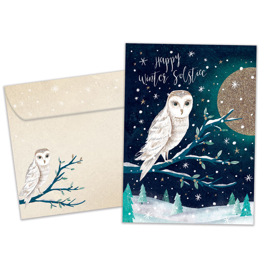 Solstice Owl Solstice Card
