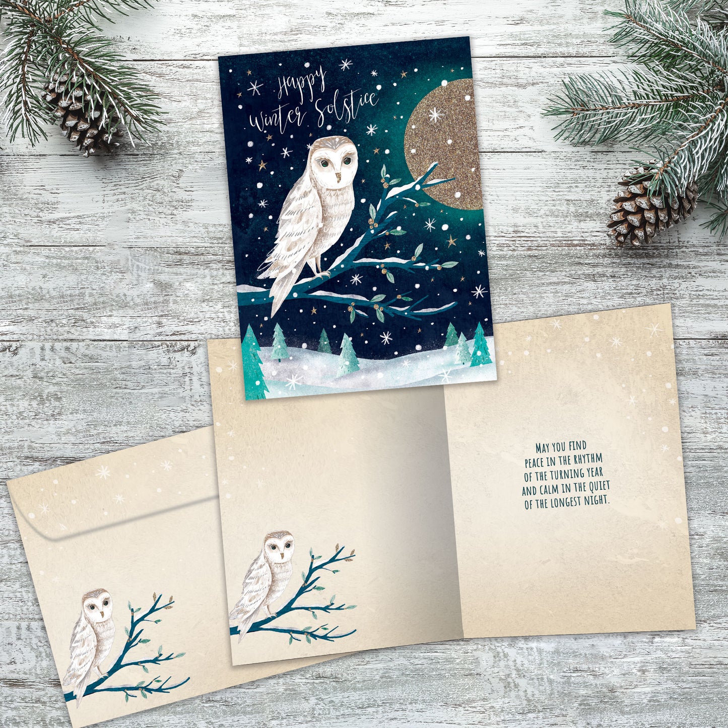 Solstice Owl Solstice Card