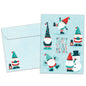 Festive Gnomes Christmas Card