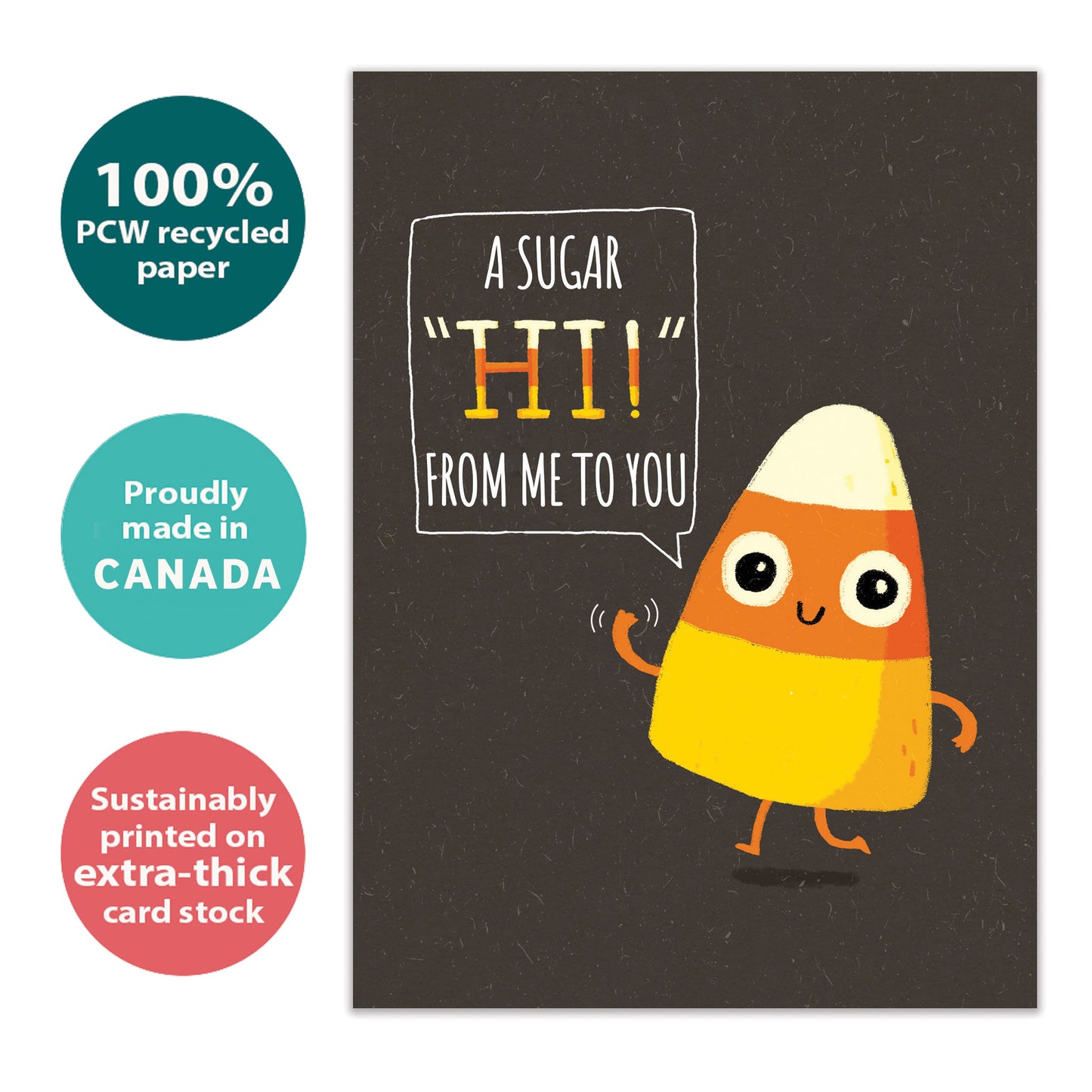 Sugar Hi Halloween Card