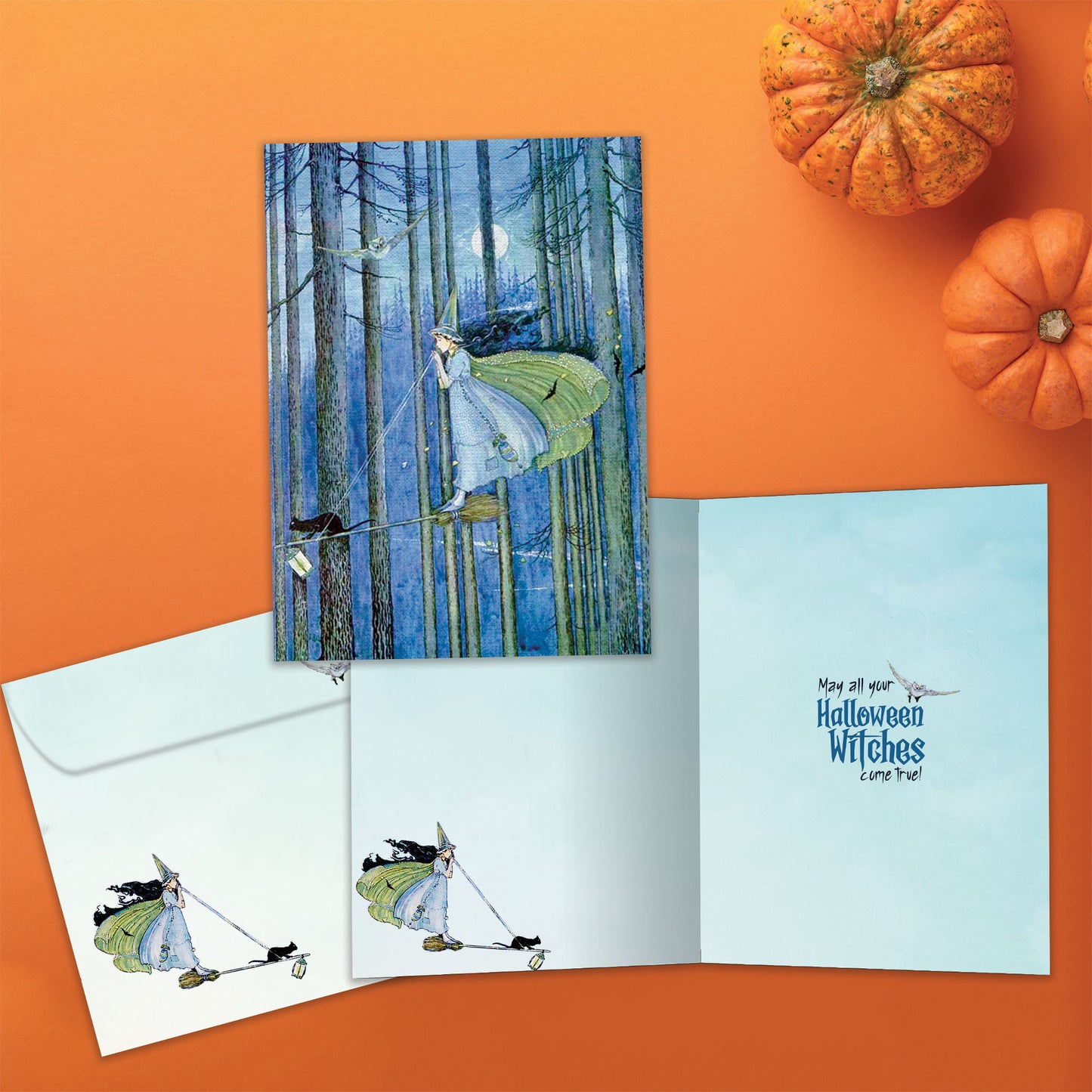 Best Witches Halloween Card
