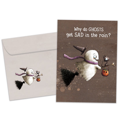 Spirits Joke Halloween Card
