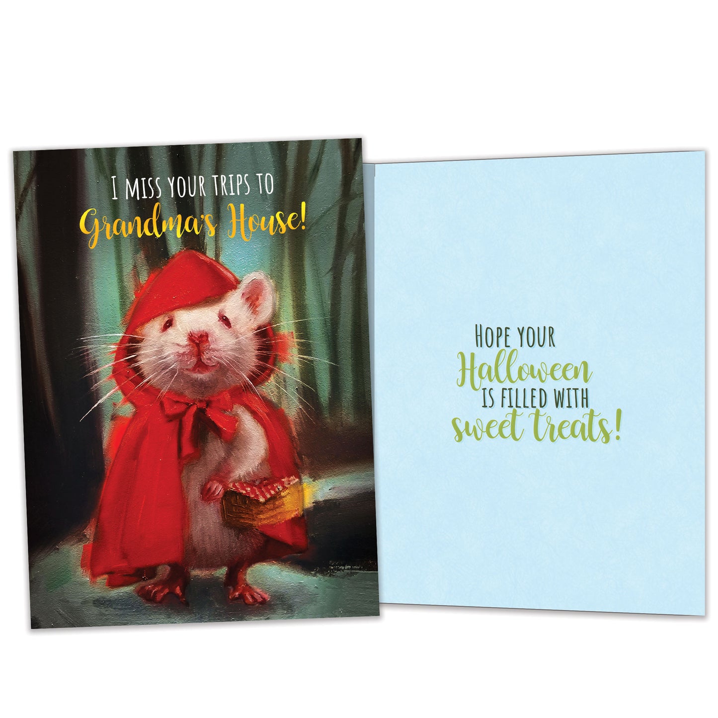 Grandma's House Halloween Card