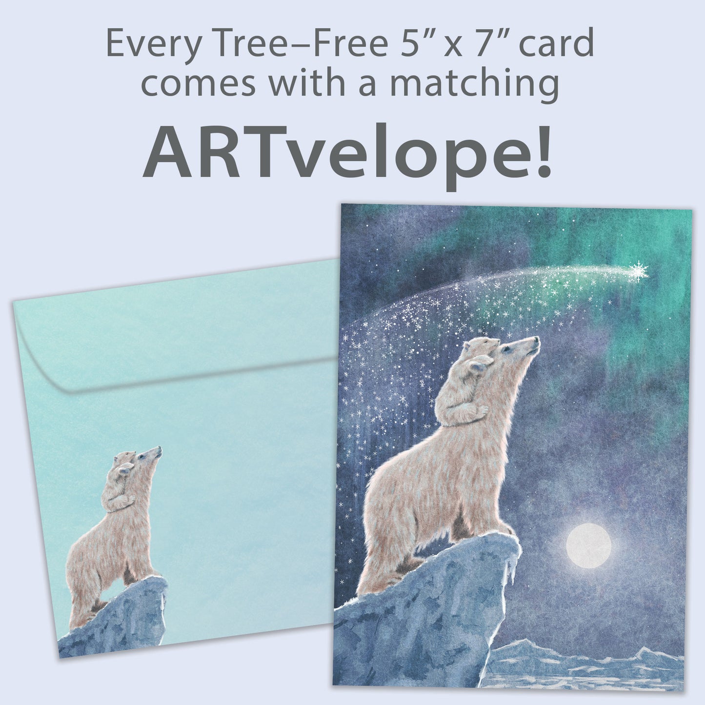 Polar Magic Solstice Card