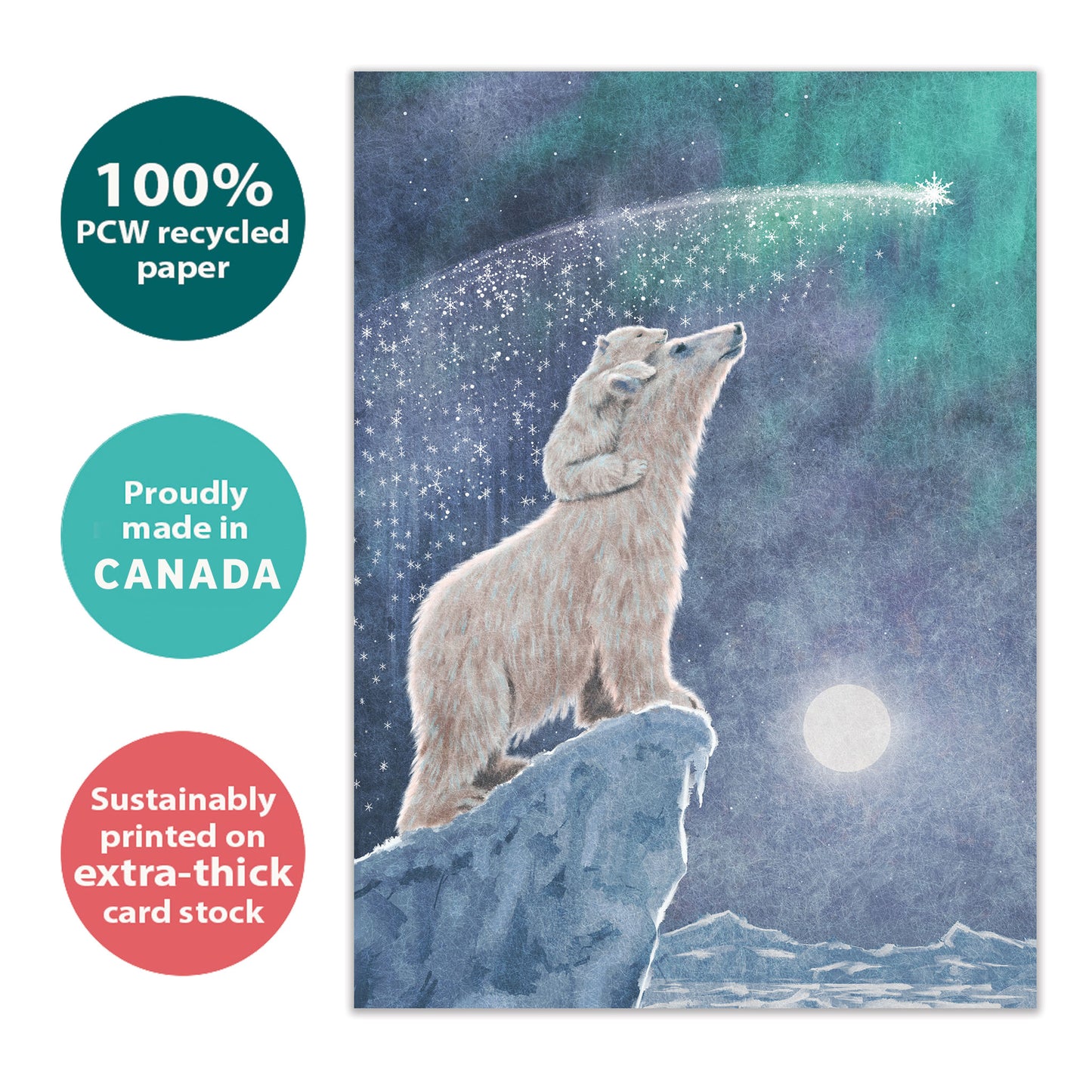 Polar Magic Solstice Card