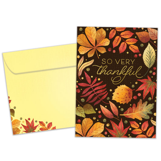 Very Thankful Thanksgiving Card