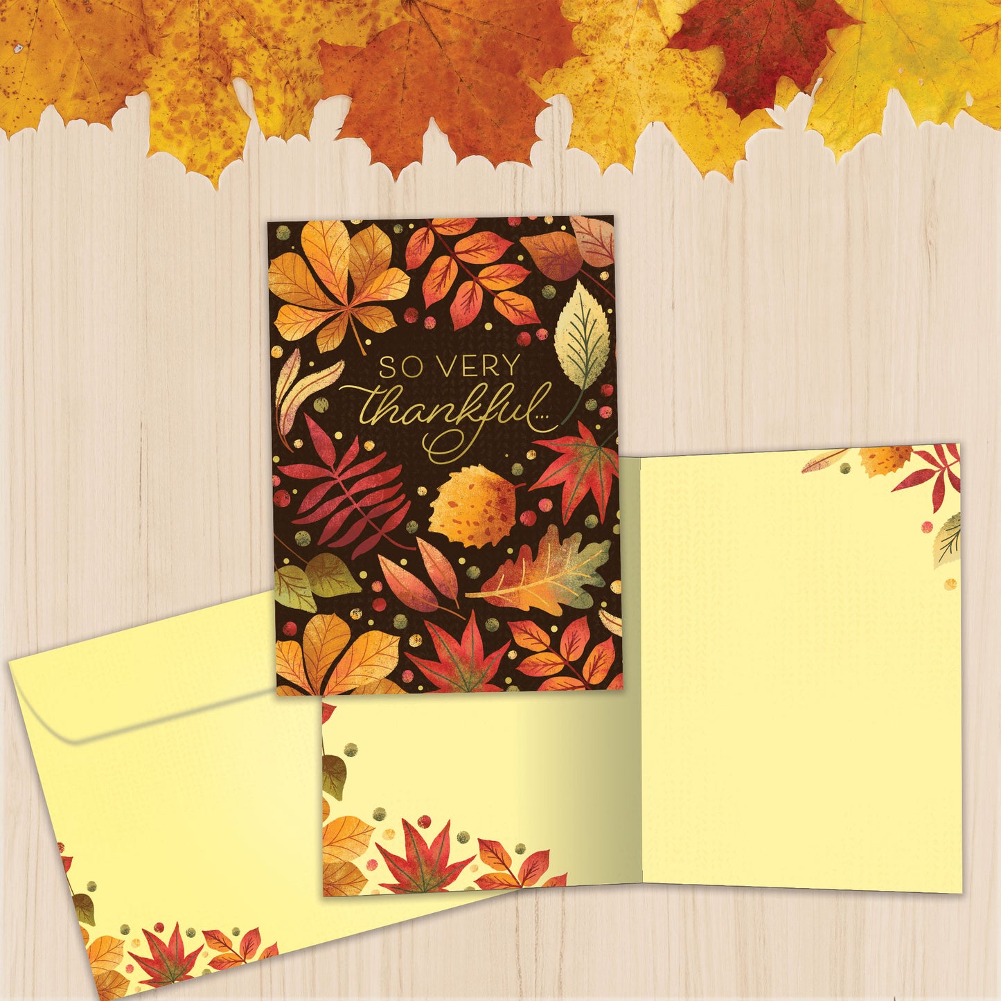 Very Thankful Thanksgiving Card