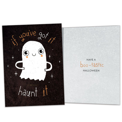 Haunt It Halloween Card